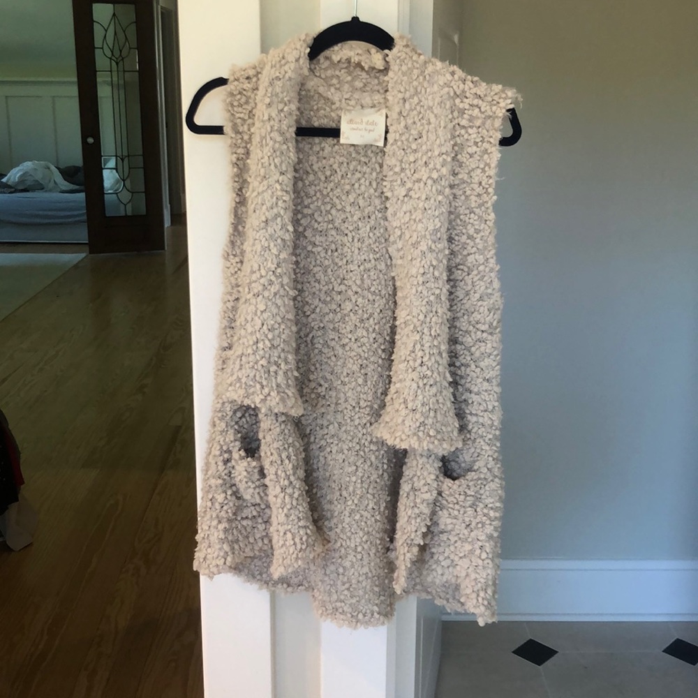 Alter’d state fuzzy vest. Perfect for fall!